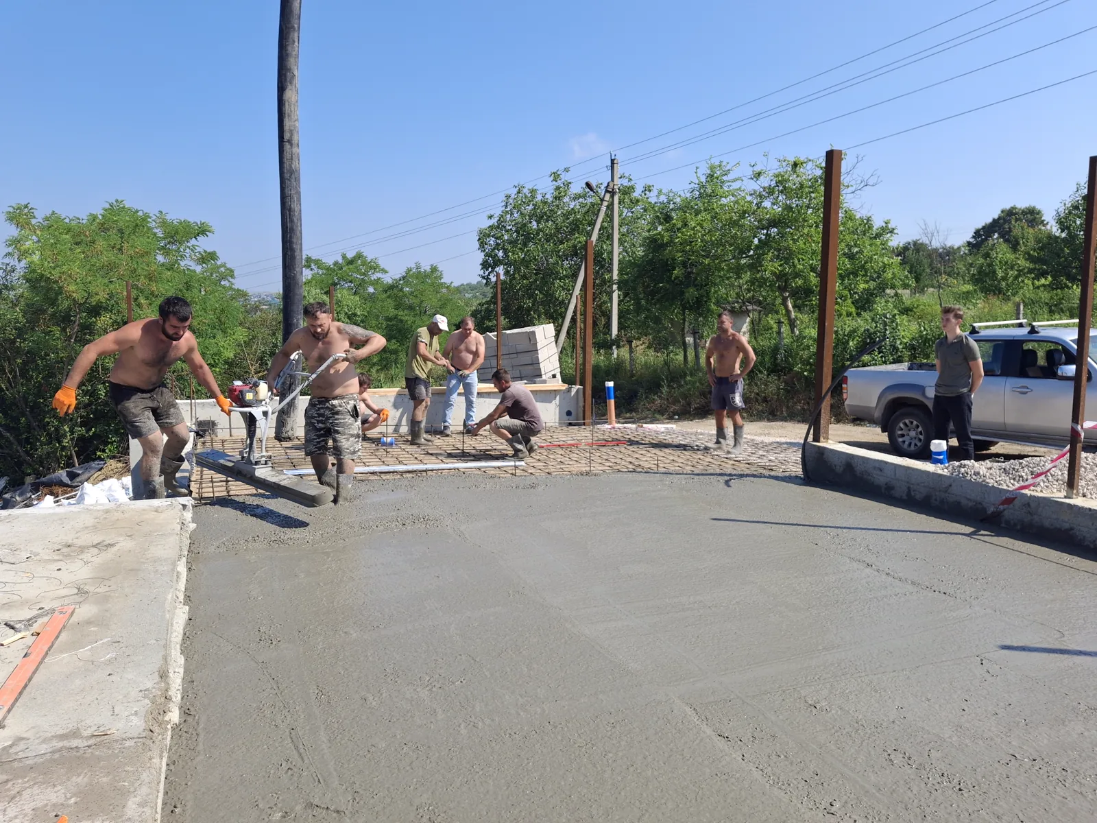 Nivelarea betonului